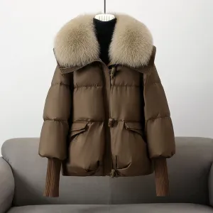 Omara Puffer Fur Coat