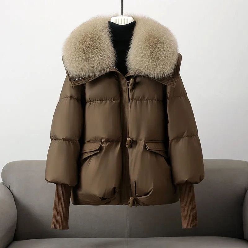 Omara Puffer Fur Coat