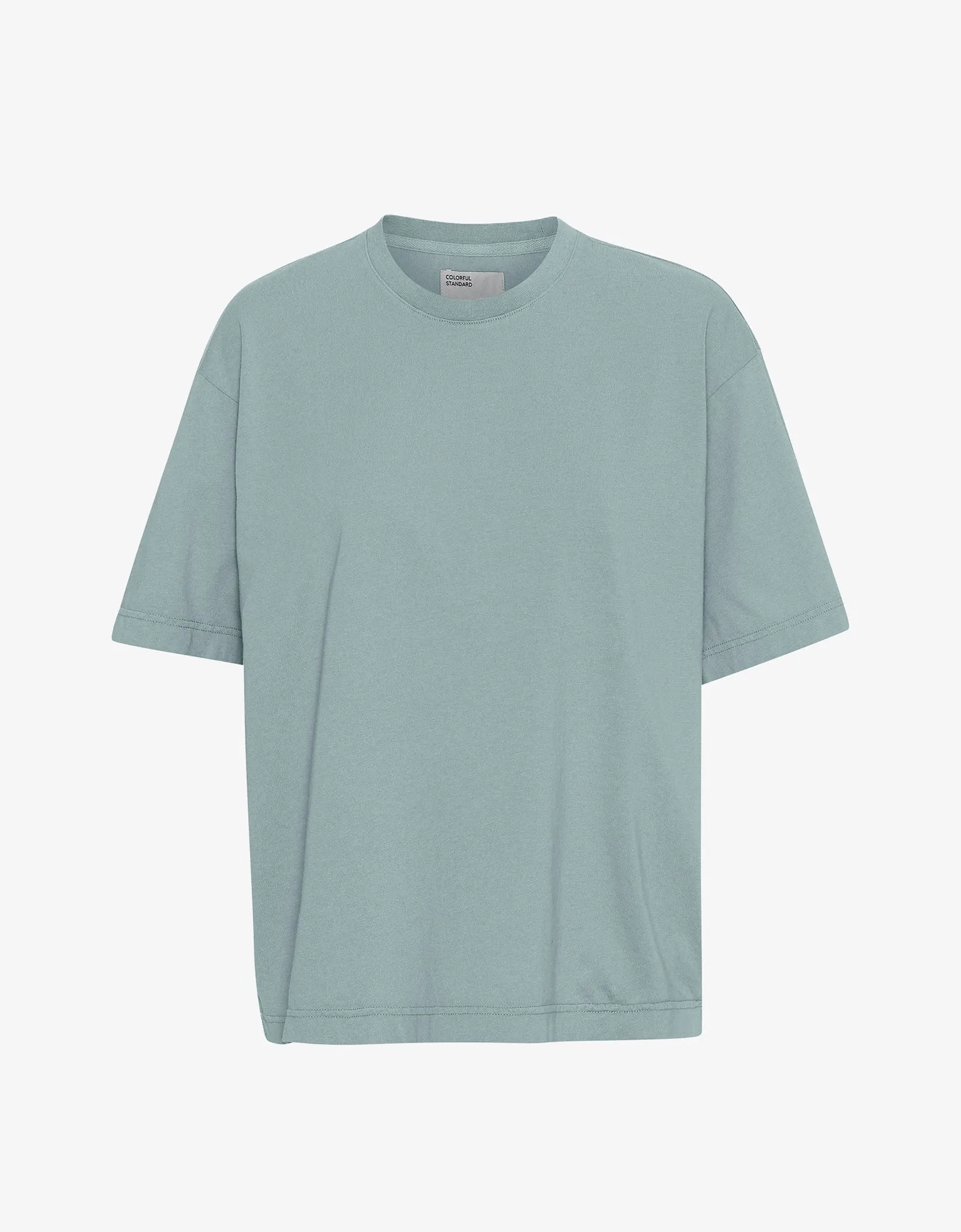 Oversized Organic T-Shirt - Steel Blue