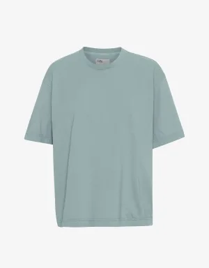 Oversized Organic T-Shirt - Steel Blue