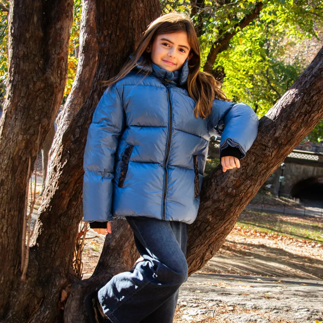 Park Ave Puffer | Light Blue
