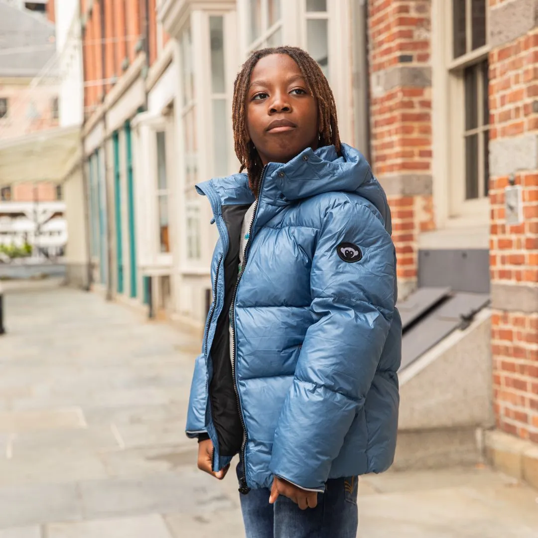 Park Ave Puffer | Light Blue