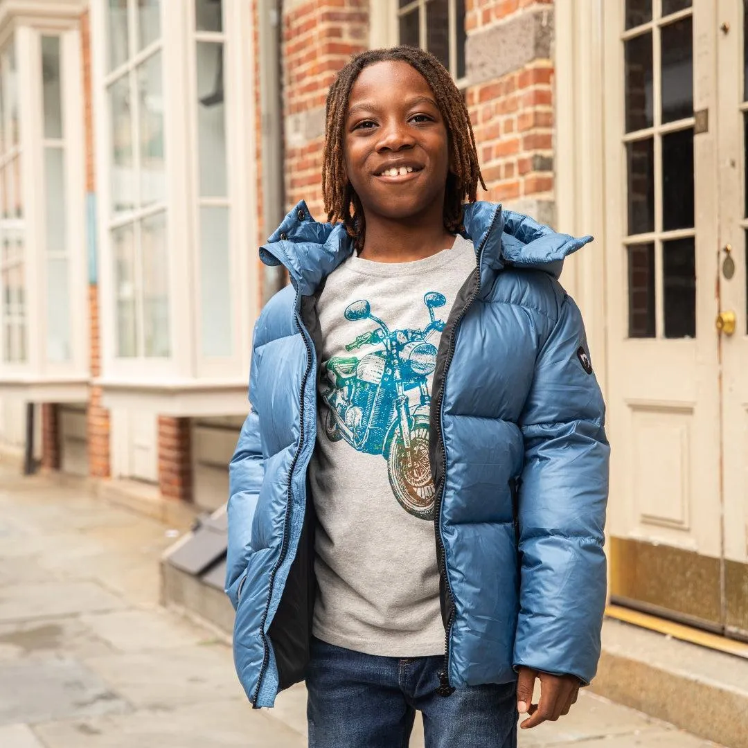 Park Ave Puffer | Light Blue
