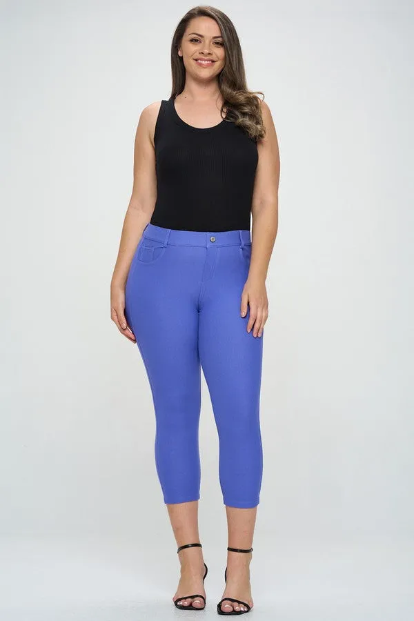 Plus Ribbed Seamless Scoop Neck Tank
