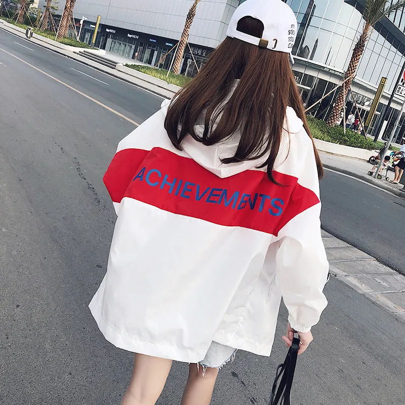 "ACHIEVEMENTS" Windbreaker