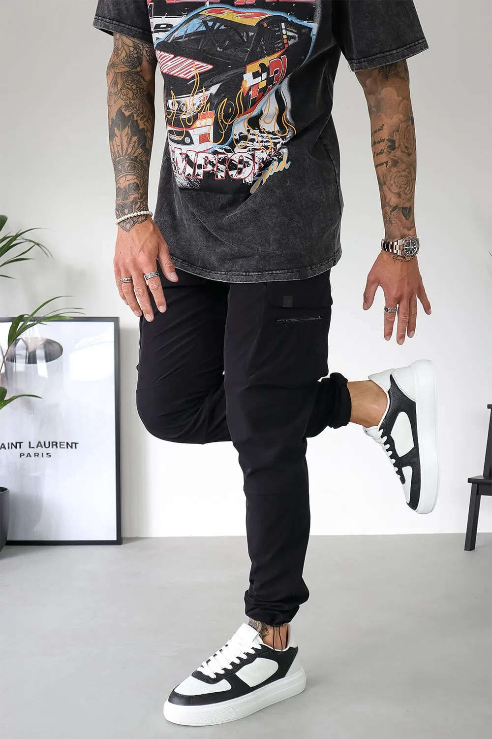 Raptor Cargo Pants - Black