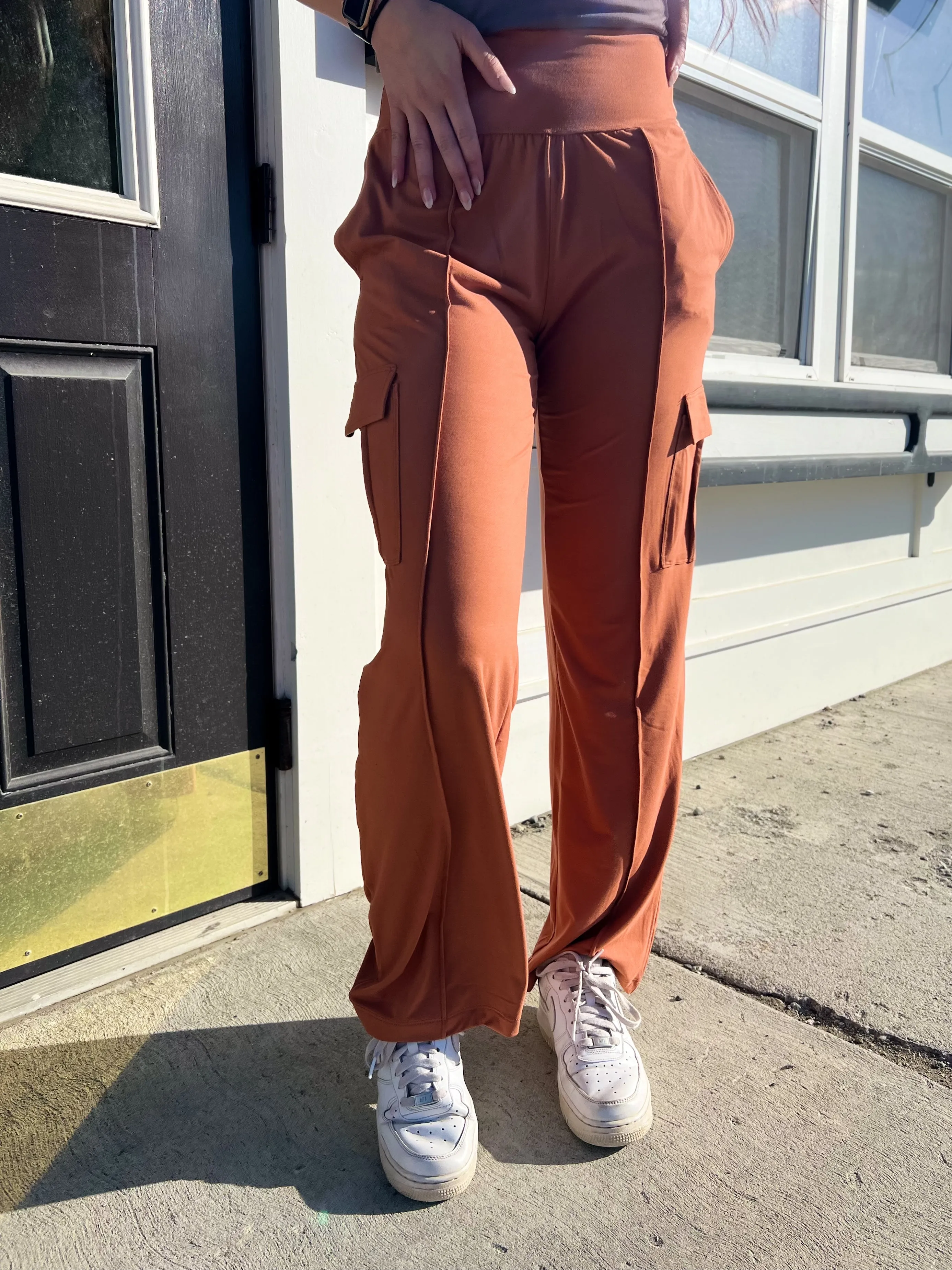 Ready To Explore Cargo Pant- Desert Sun