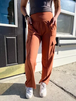 Ready To Explore Cargo Pant- Desert Sun