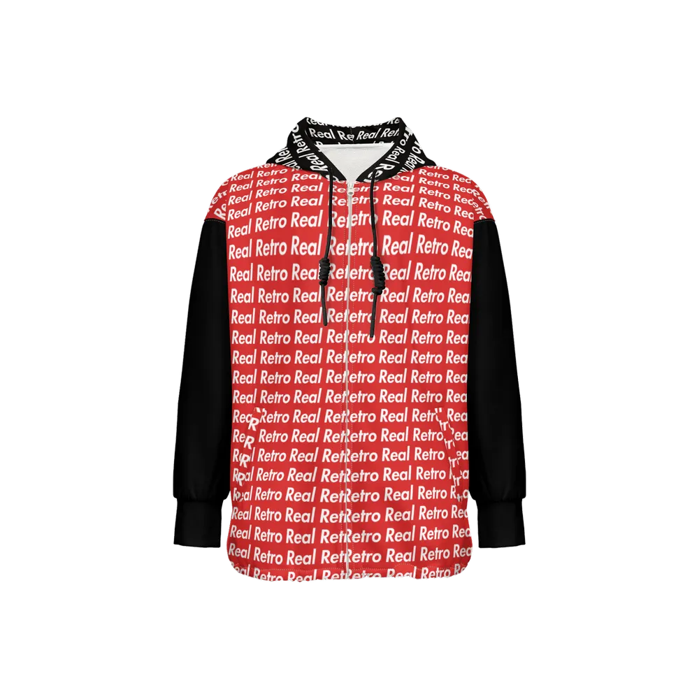 Real Retro 1 Men’s Relaxed Fit Full-Zip Hoodie