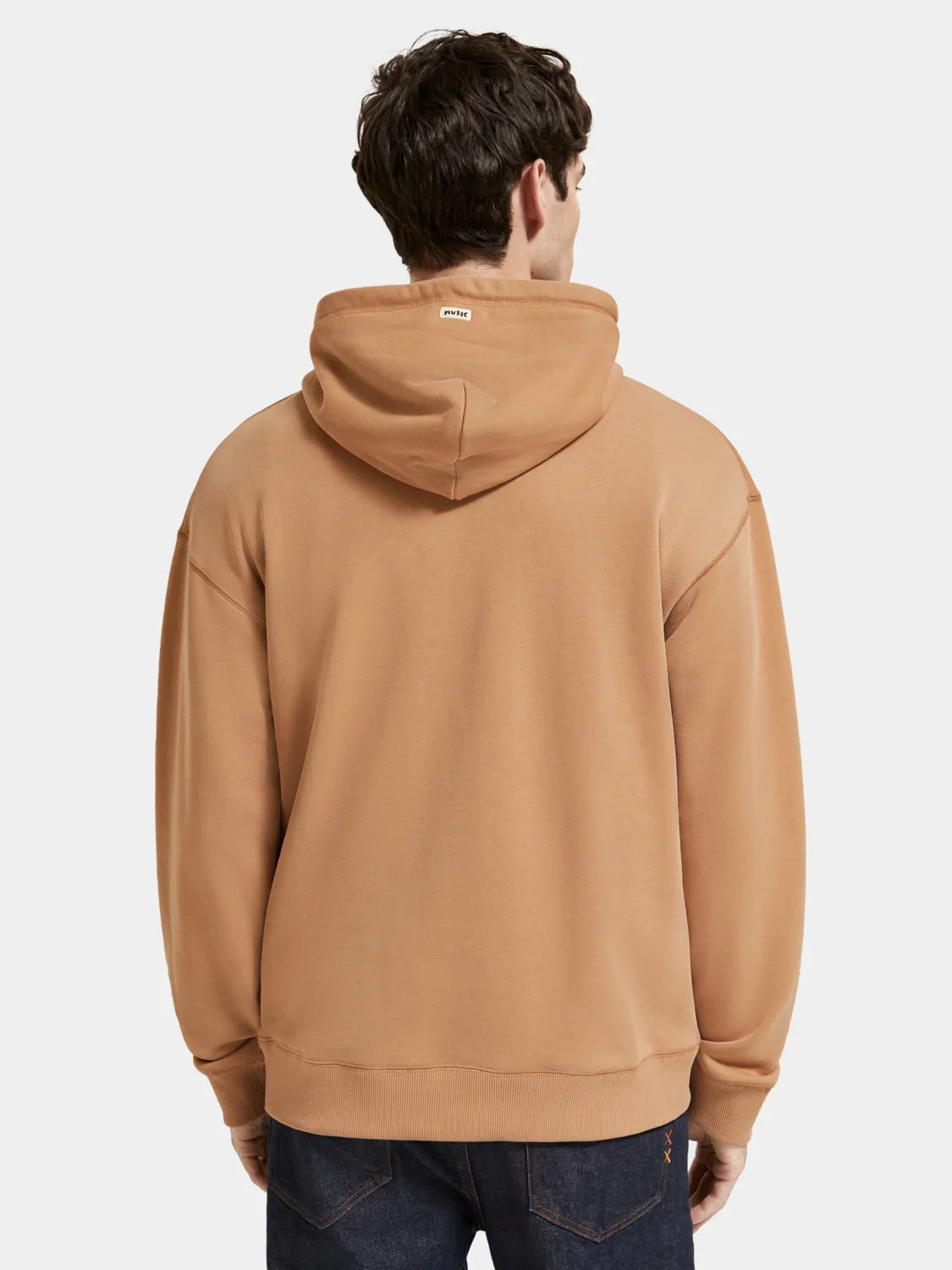Relaxed-fit artwork hoodie
