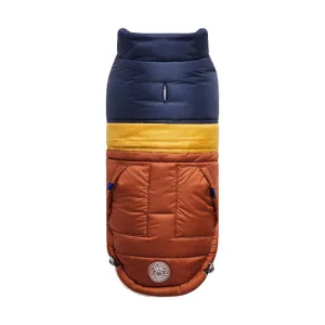 Retro Puffer Dog Coat - Hazel