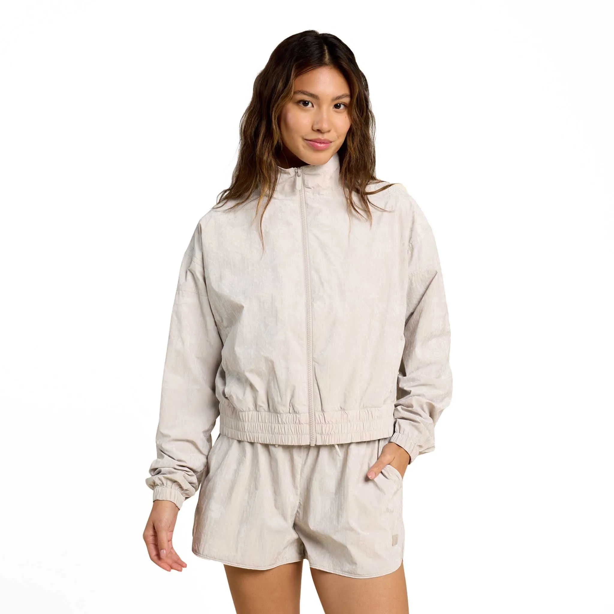 Retro Windbreaker | Pebble
