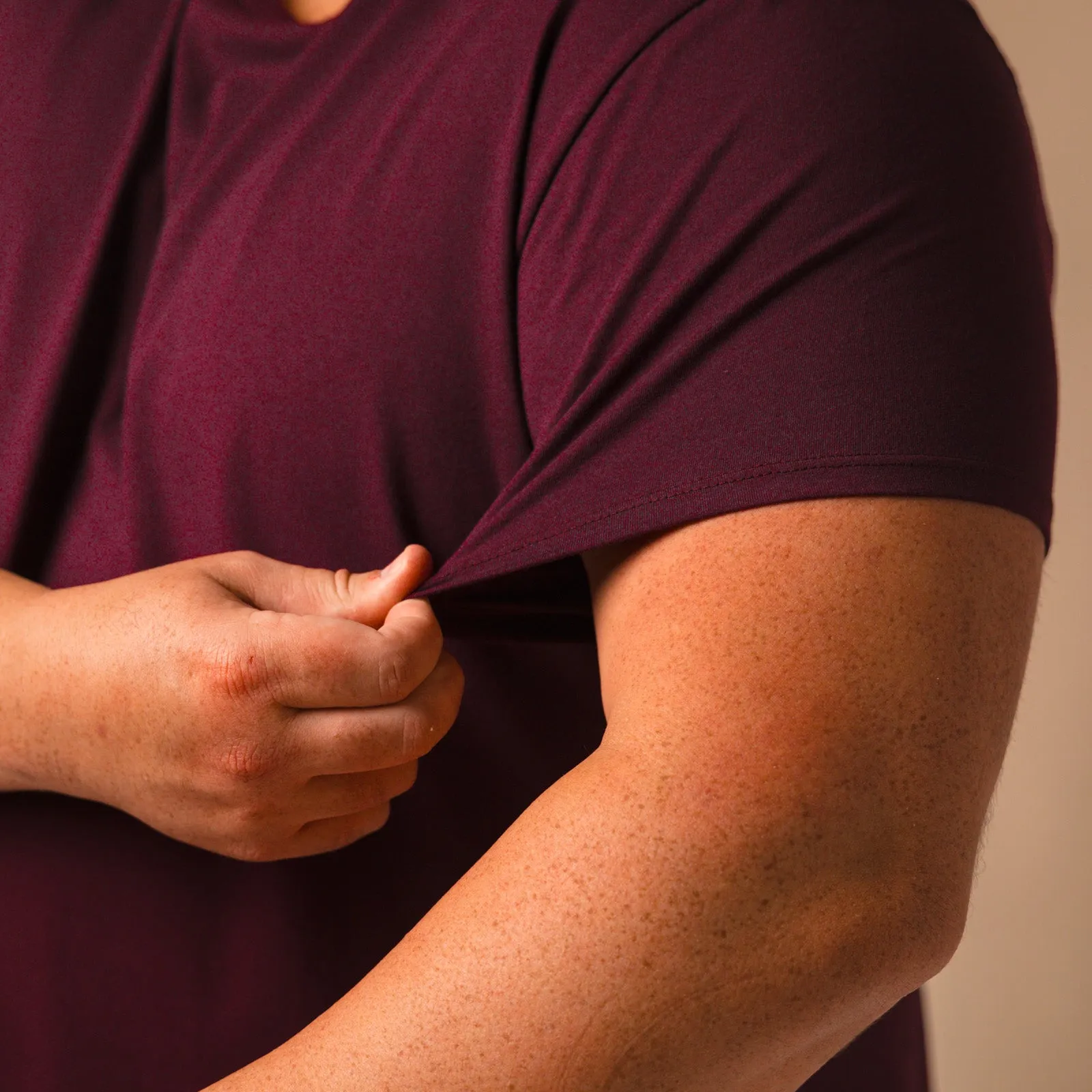 Scoop - T-Shirt - Plum