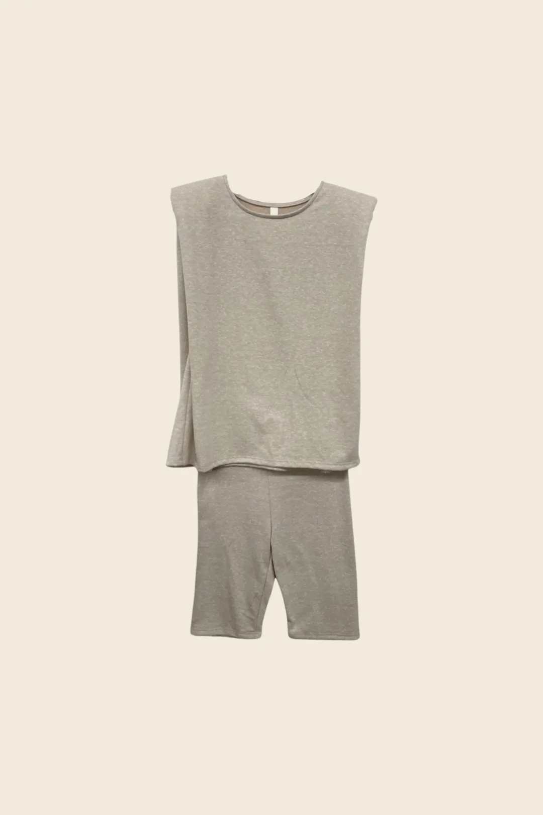 SHOULDER PAD BIKER SHORTS SET