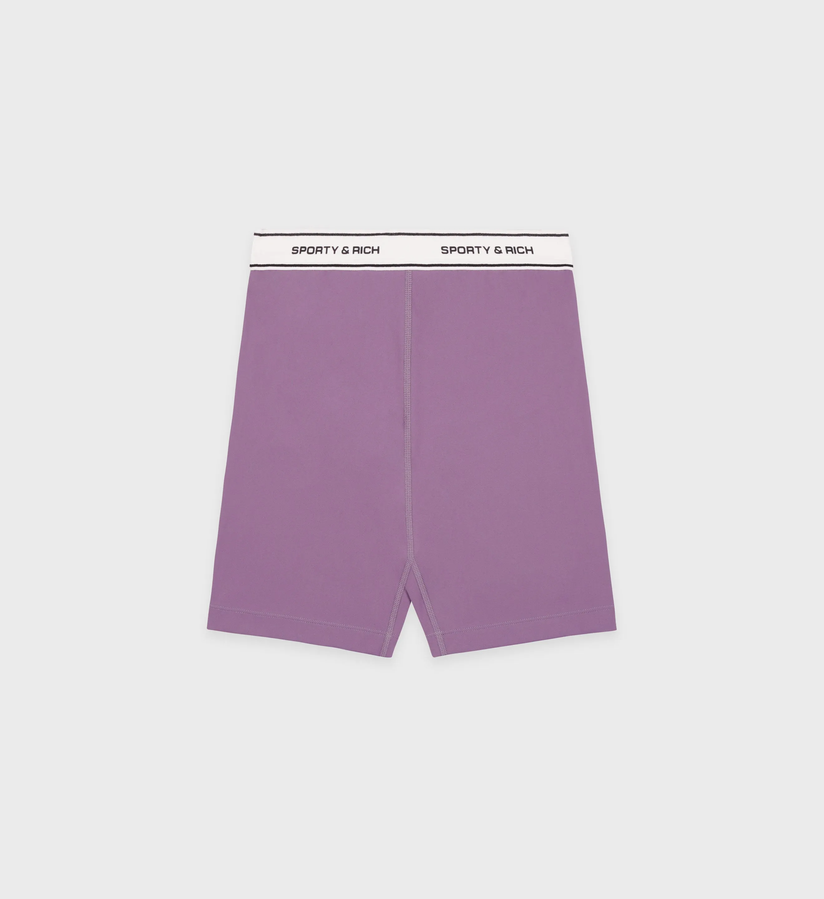 SR Bold Biker Short - Eggplant/Black
