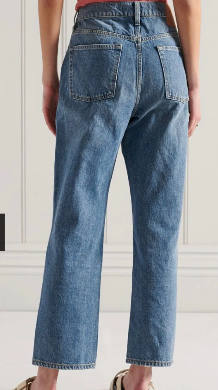 Superdry Ladies High Rise Straight Jeans RRP £64 28/30