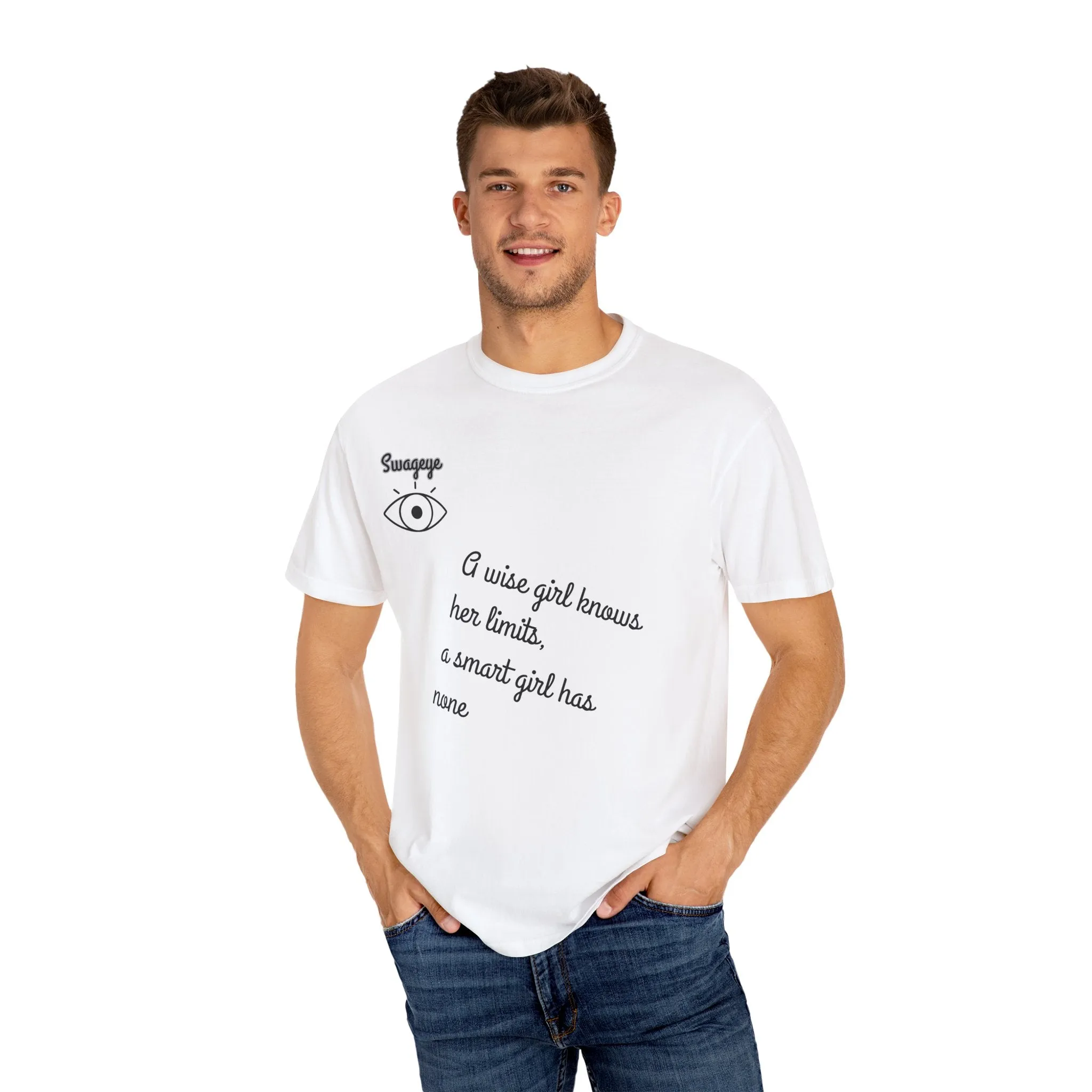 Swageye Smart Girl T-Shirt (Black Logo)
