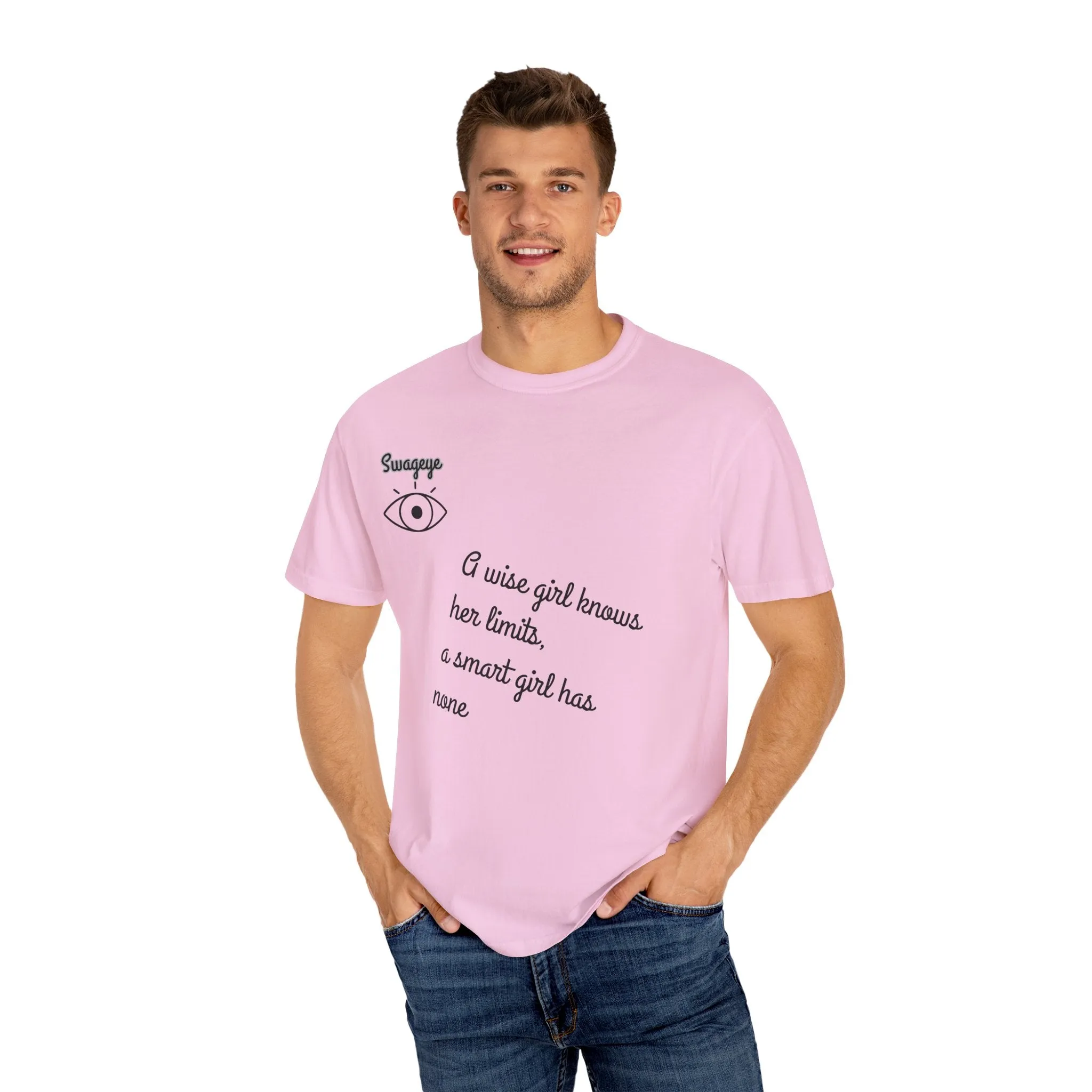 Swageye Smart Girl T-Shirt (Black Logo)