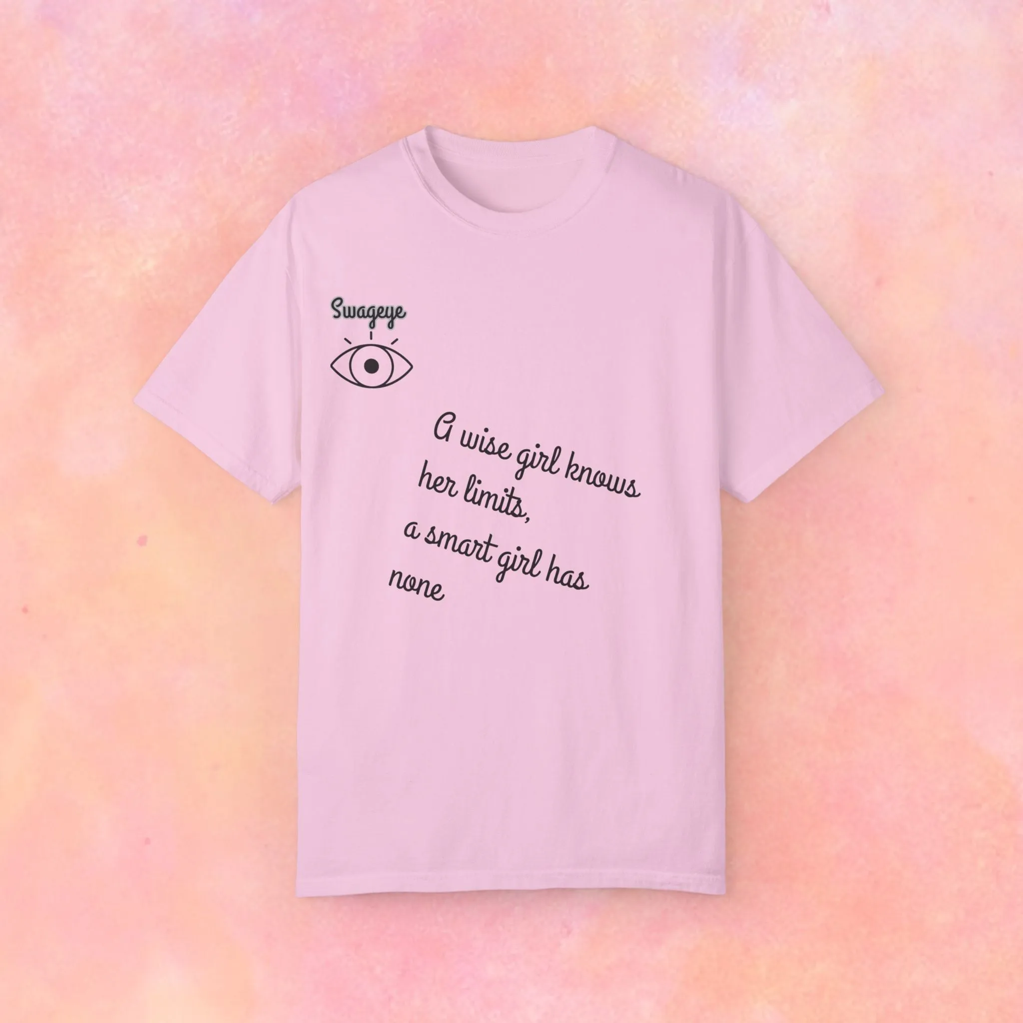 Swageye Smart Girl T-Shirt (Black Logo)