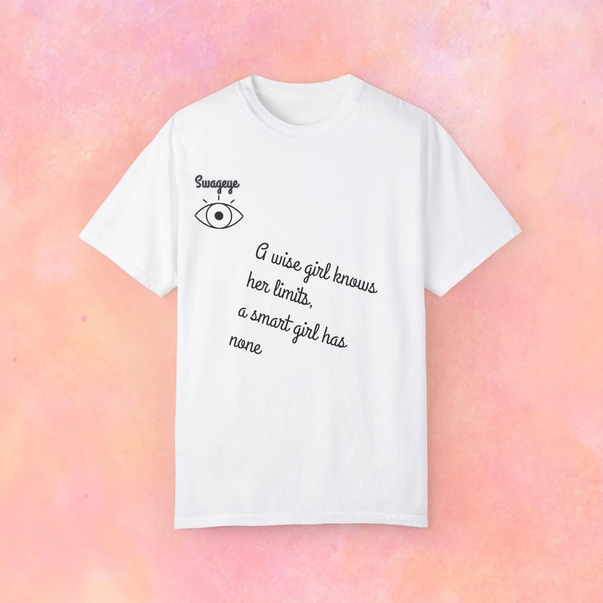 Swageye Smart Girl T-Shirt (Black Logo)