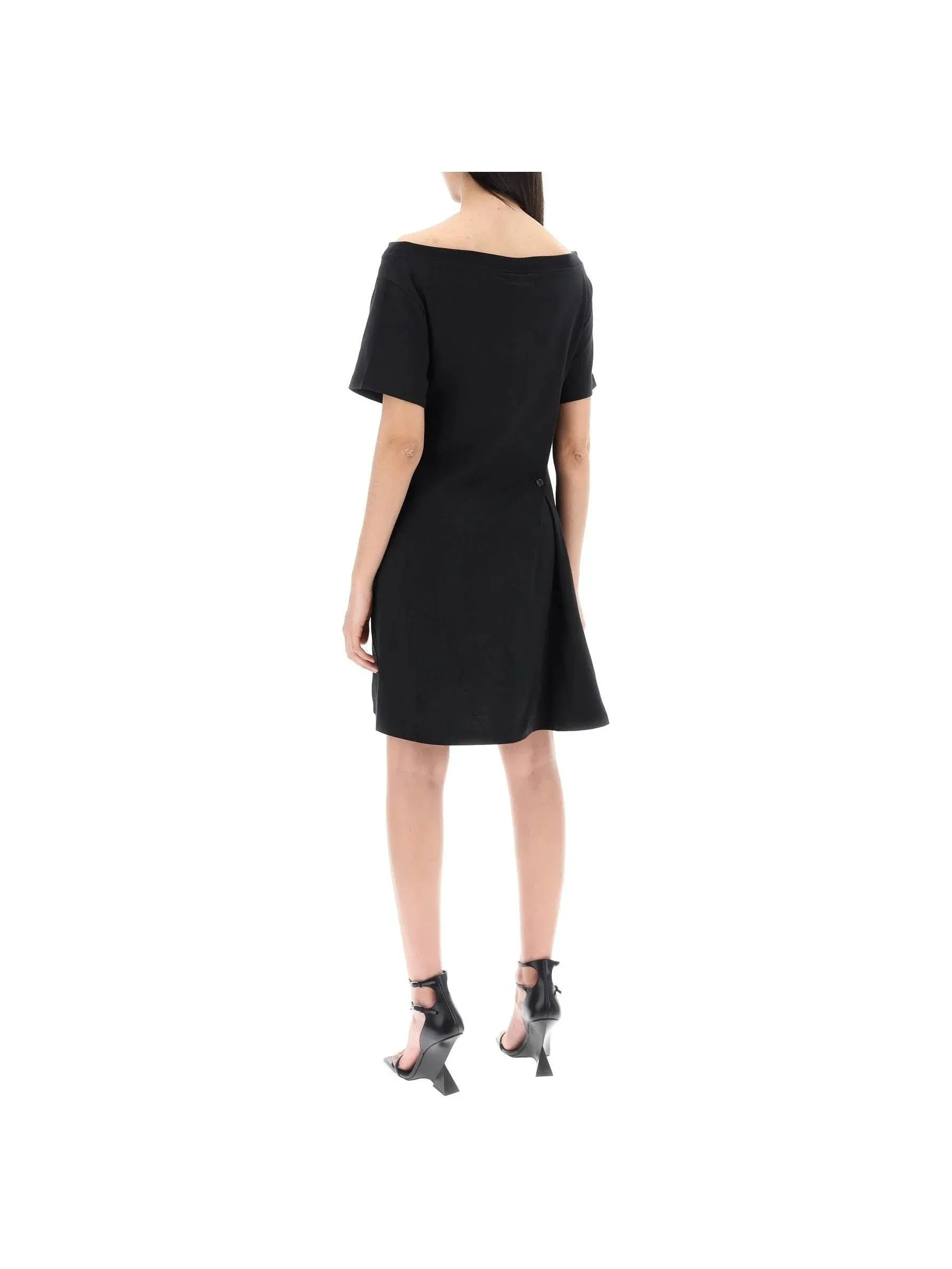 Twisted T-Shirt Mini Dress