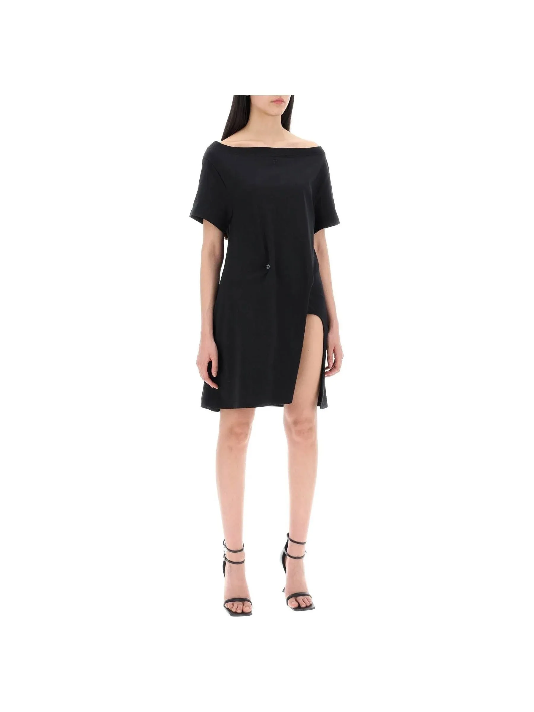 Twisted T-Shirt Mini Dress