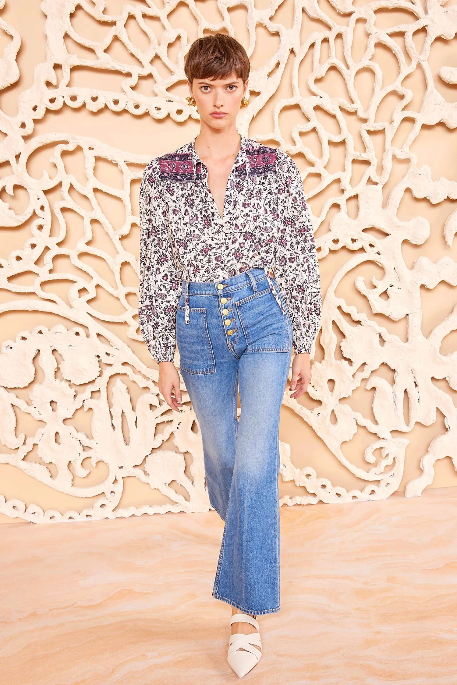 ULLA JOHNSON TILLIE BLOUSE