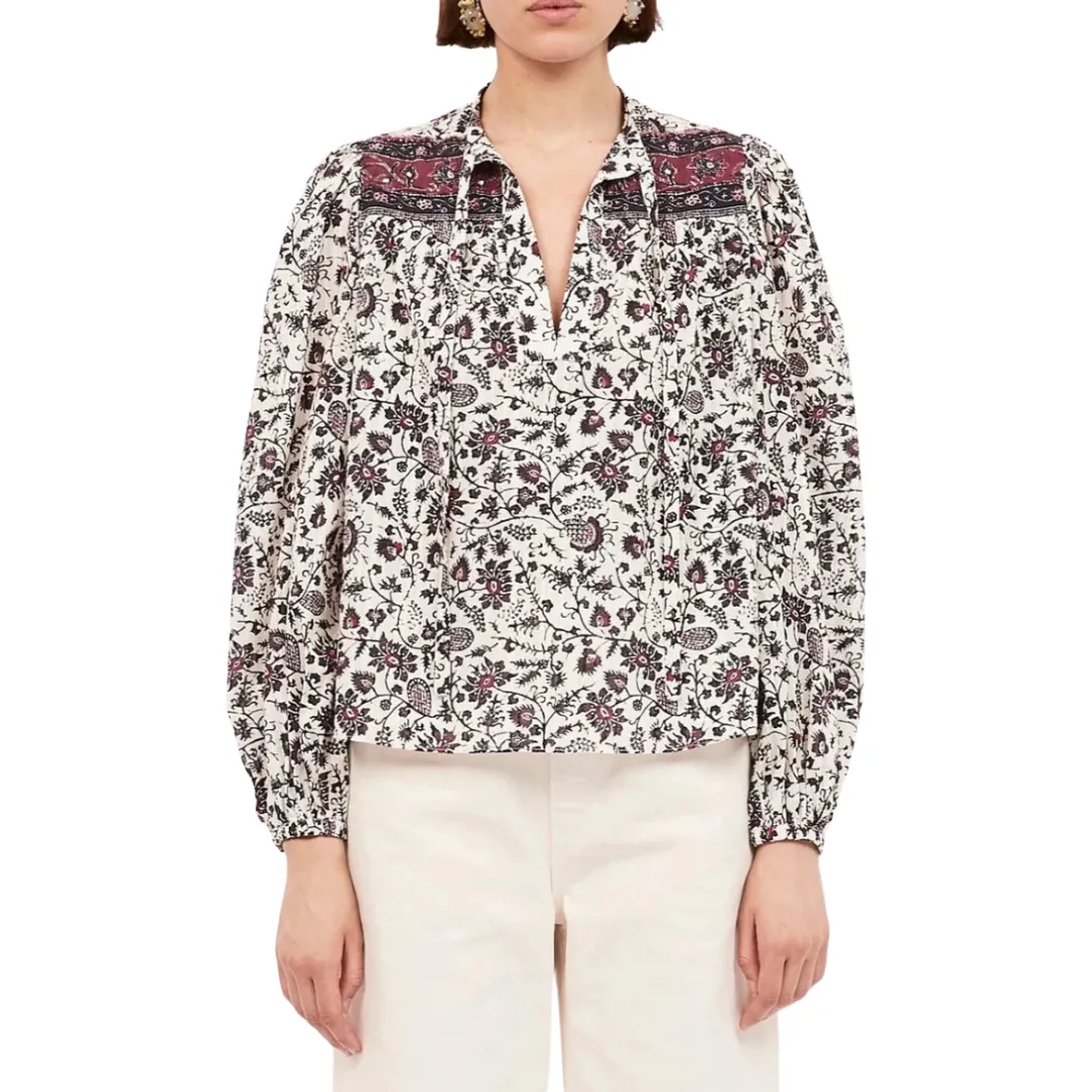 ULLA JOHNSON TILLIE BLOUSE