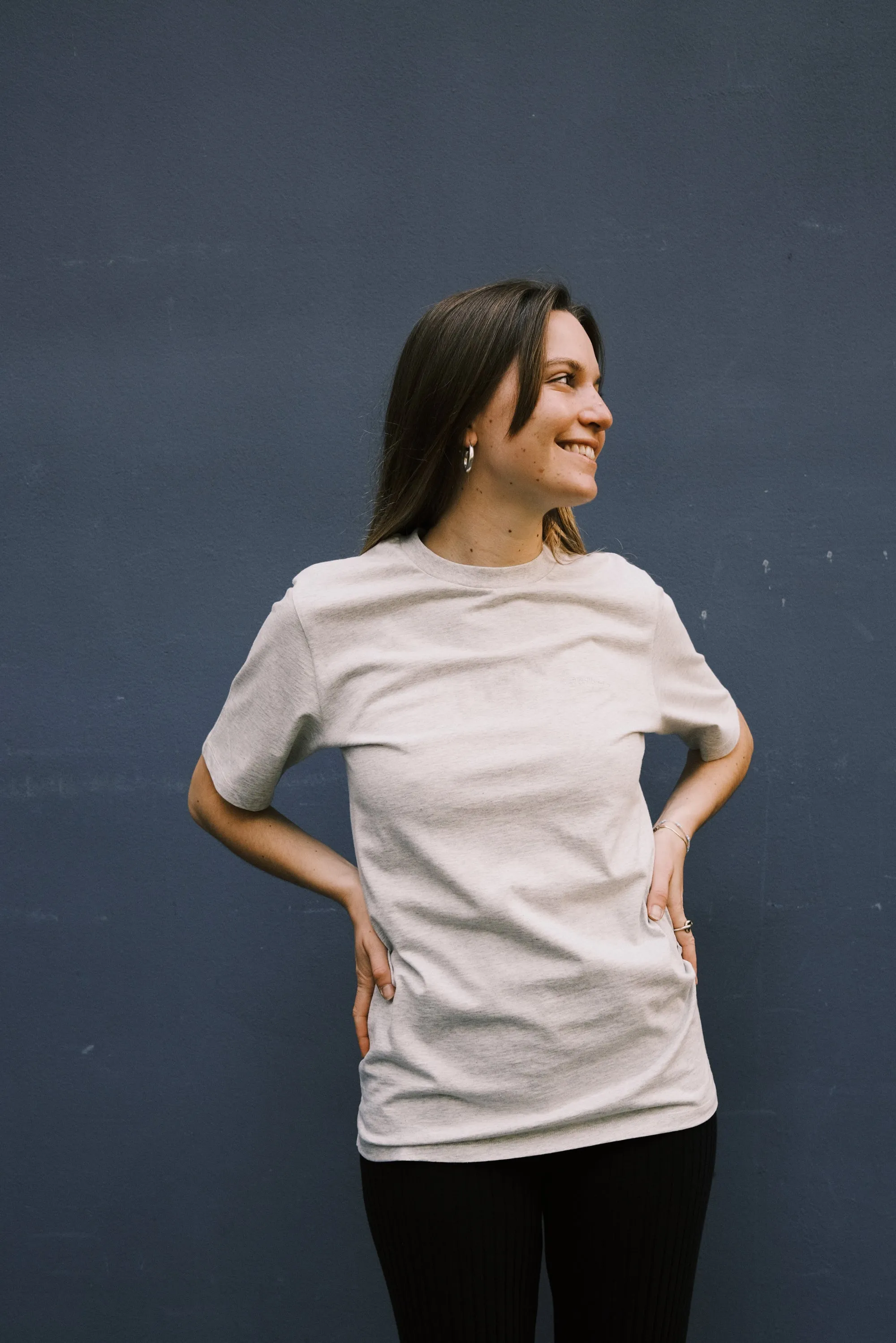 unisex cotton t-shirt - ash heather