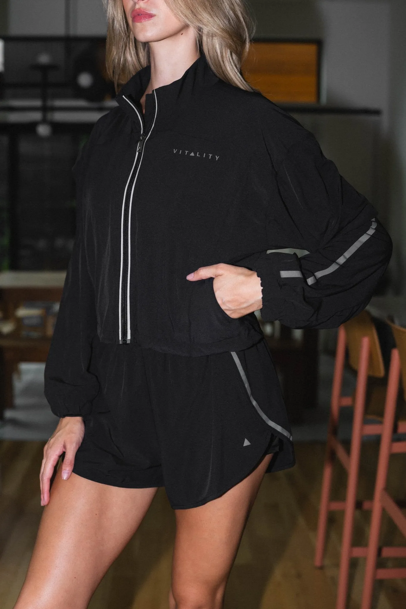 Vitality Breeze® Windbreaker - Midnight