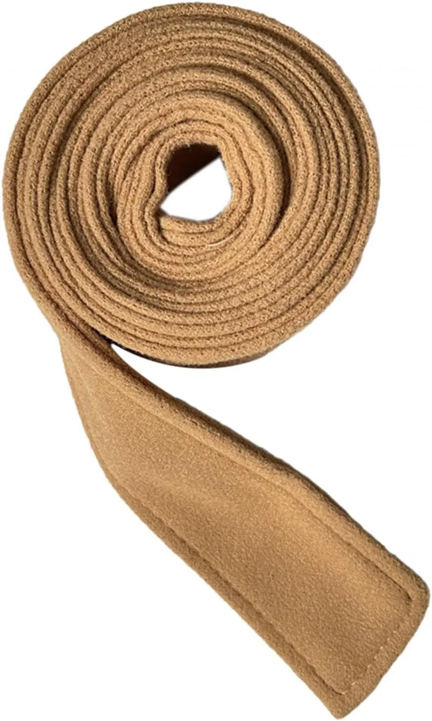 Women Woolen Overcoat Waist Belt Coat Belt, Artificial WoolenTrendy Waist Tie Sash Belt Replacement