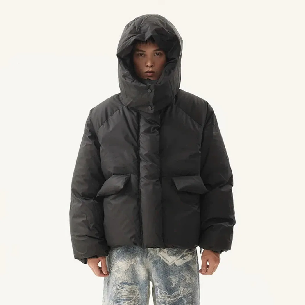 Women's Cozy Luxury Oversized Hoodie Puffer Jacket