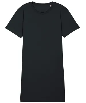 Womens Stella Spinner t-shirt dress (STDW144) | Black