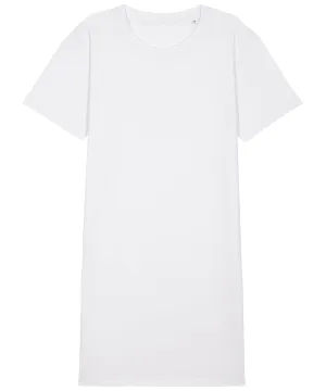 Womens Stella Spinner t-shirt dress (STDW144) | White