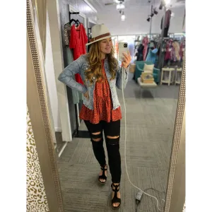 ZOEY Medium Wash || Denim Jacket